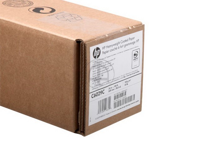 C6029C HP BESCHICHTETE PAPIERROLLE 24 610mmx30,5m 130gr