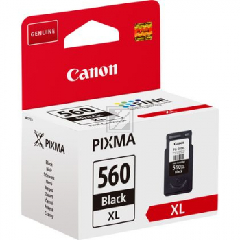 3712C001 CANON PG560XL Pixma TS TR Tinte black HC 400Seiten 15ml