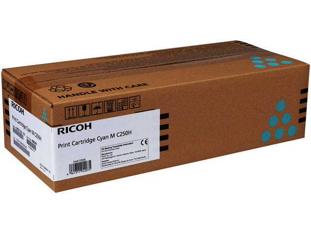 408341 RICOH MC250FW CARTRIDGE CYA UHC 6300Seiten cyan