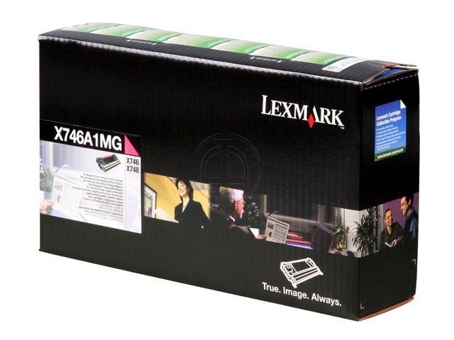 X746A1MG LEXMARK X746 TONER MAGENTA 7000Seiten return