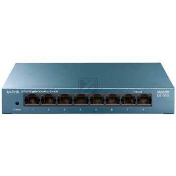TP-LINK LITEWAVE LS108G DESKTOP SWITCH Standalone 8xRJ45 dunkeltürkis unmanaged