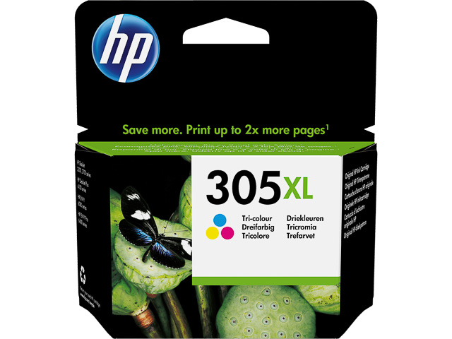 3YM63AE#UUS HP DJ2300 TINTE COLOR HC HP305XL 200Seiten hohe Kapazitaet