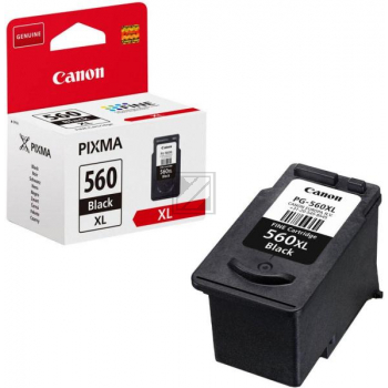 3712C001 CANON PG560XL Pixma TS TR Tinte black HC 400Seiten 15ml