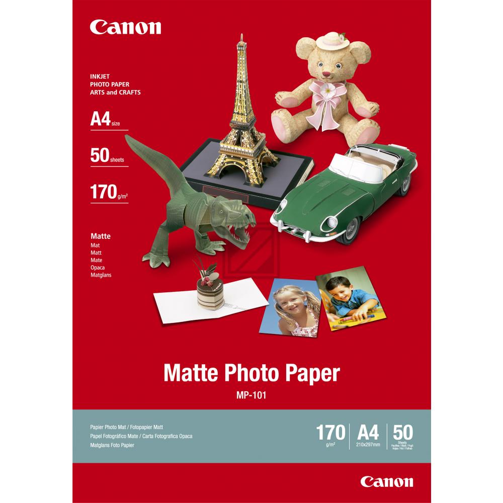 7981A005 CANON Fotopapier A4 (210x297mm) 50Blatt weiss MP101 170gr matt