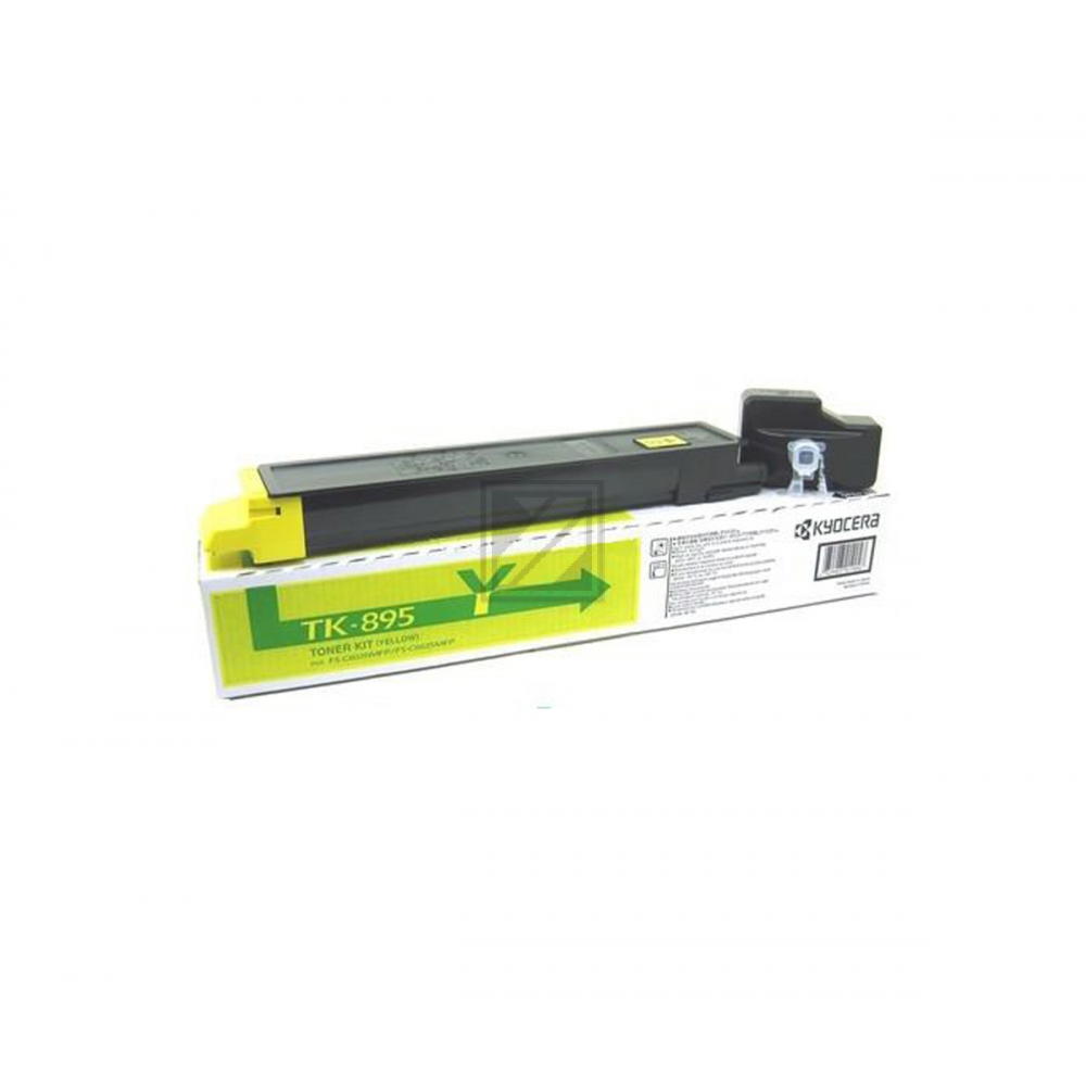 1T02K0ANL0 KYOCERA TK895Y FSC Toner yellow 6000Seiten