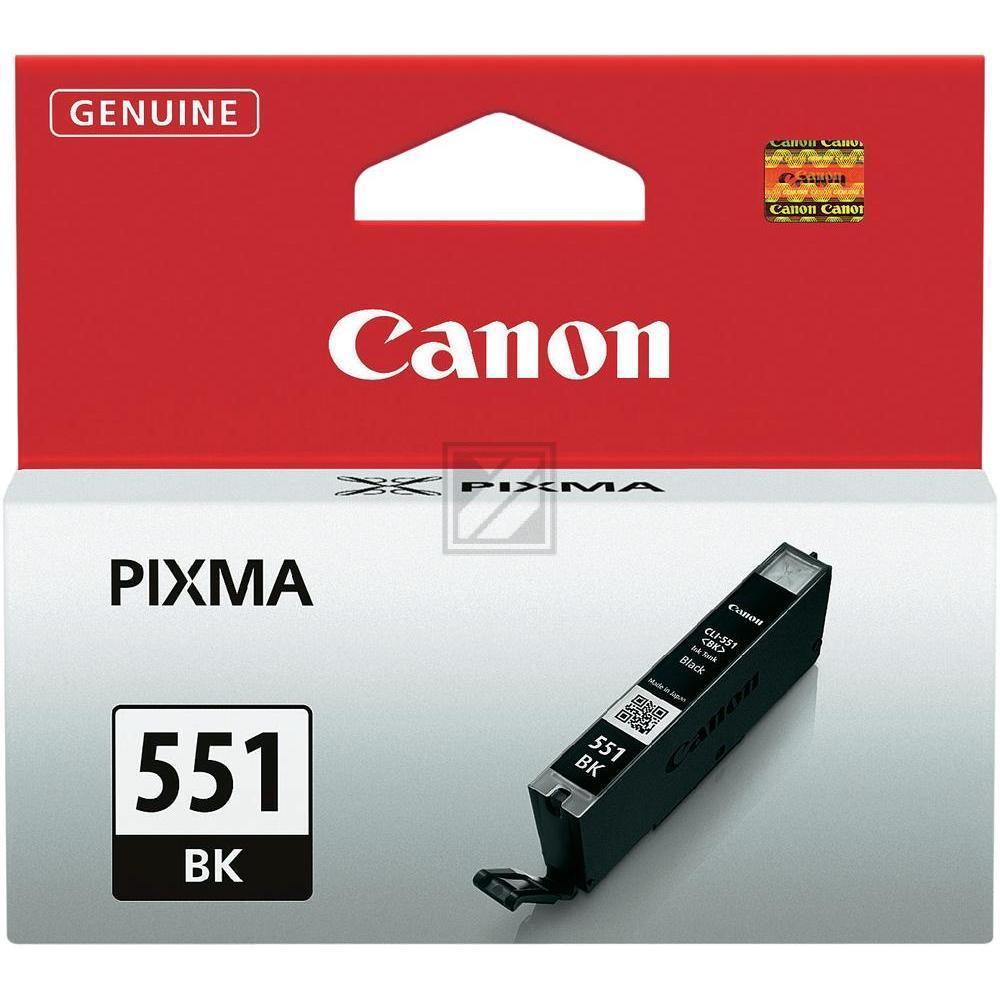 6508B001 CANON CLI551BK Nr.551 Pixma Tinte black ST 495Fotos 7ml