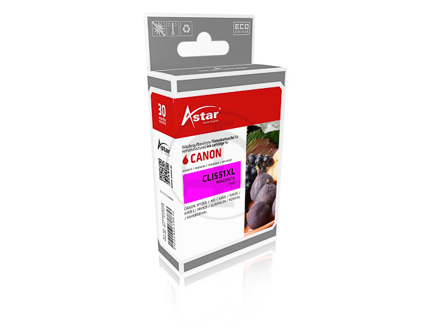 AS15215 ASTAR CAN. IP7250 TINTE MAG 6445B001/CLI551XL 660Seiten 11ml