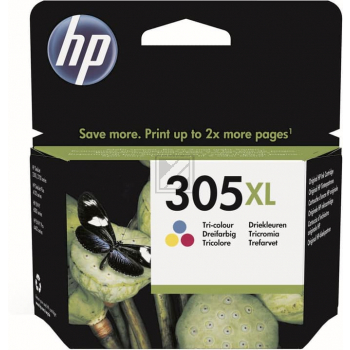 3YM63AE#UUS HP 305XL DJ Tinte 3color HC 240Seiten 4ml