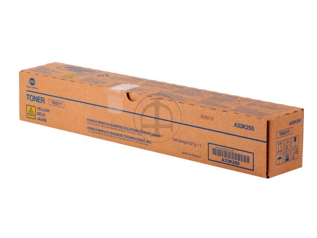 A33K250 KONICA BIZHUB C364 TONER YELLOW 25.000Seiten TN321Y