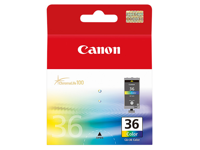 CLI36CLR CANON MINI260 TINTE COLOR 1511B001 Nr.36 12ml 249Seiten