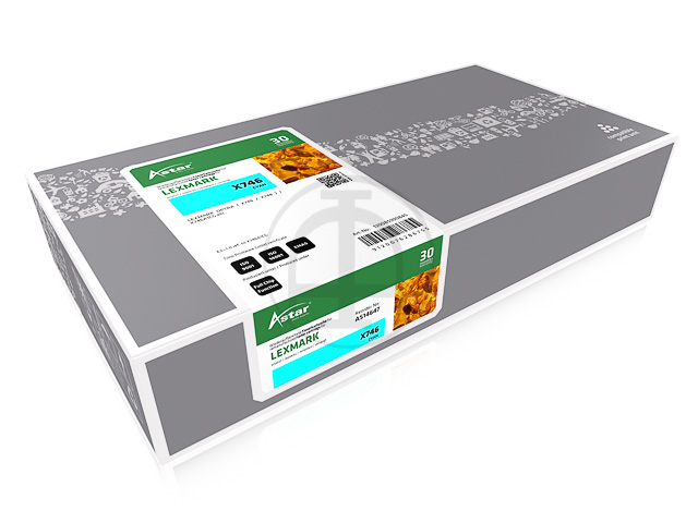 AS14647 ASTAR LEX. X746 TONER CYA X746A1CG 7000Seiten