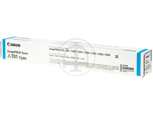 8067B001 CANON IPC800 TONER CYAN T01 39.500Seiten