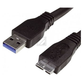 MRCS153 MEDIARANGE Anschlusskabel USB 3.0 1m schwarz