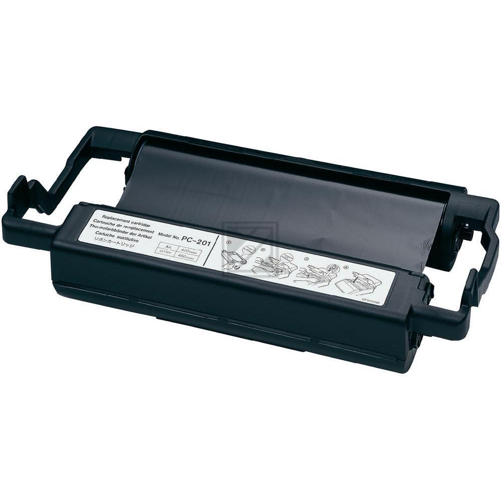 PC201 BROTHER Fax1010 Cartridge+Nachfuellung (1+1) 420Seiten