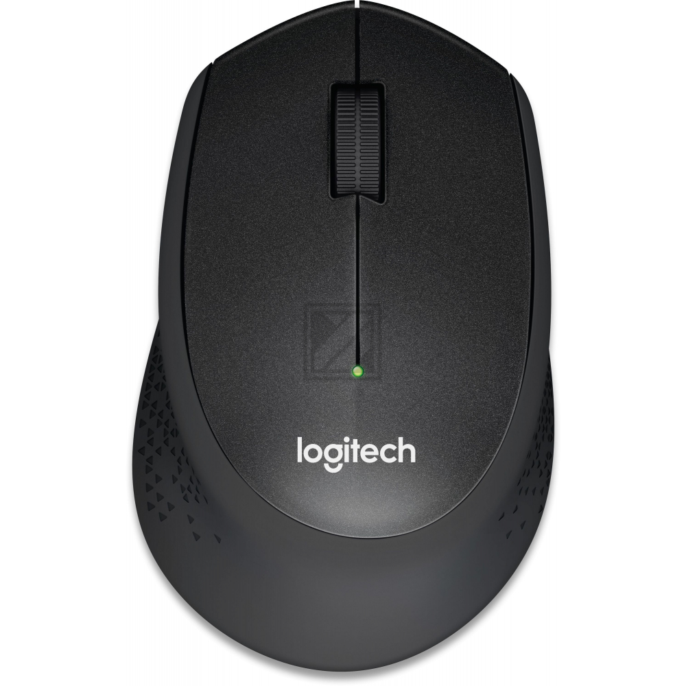 910-004913 LOGITECH B330 Silent Plus Funkmaus 3Tasten USB 1000dpi schwarz