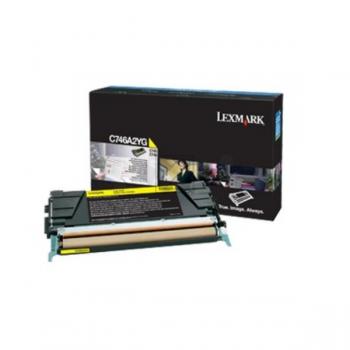 C746A2YG LEXMARK Optra C Toner yellow 7000Seiten
