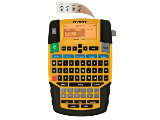 DYMO RHINO 4200 TASTATUR QWERTZ DE S0955970 Etikettendrucker