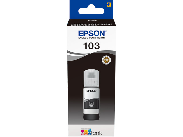 C13T00S14A10 EPSON ET L3510 TINTE BLACK 65ml 4500Seiten Flasche EcoTank 103