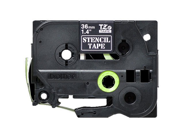 STE161 BROTHER PTOUCH SCHABLONE 36mm Stempel Schablone 3m nicht laminiert