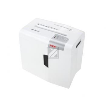 HSM SHREDSTAR X8 AKTENVERNICHTER WEISS 1044121 Partikelschnitt 4,5x30mm P4 8Blt
