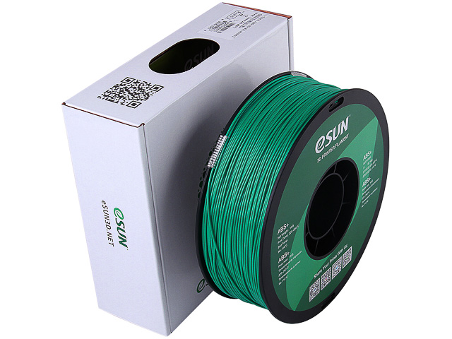 ABS+ 1,75mm GREEN 1kg ESUN 3D FILAMENT