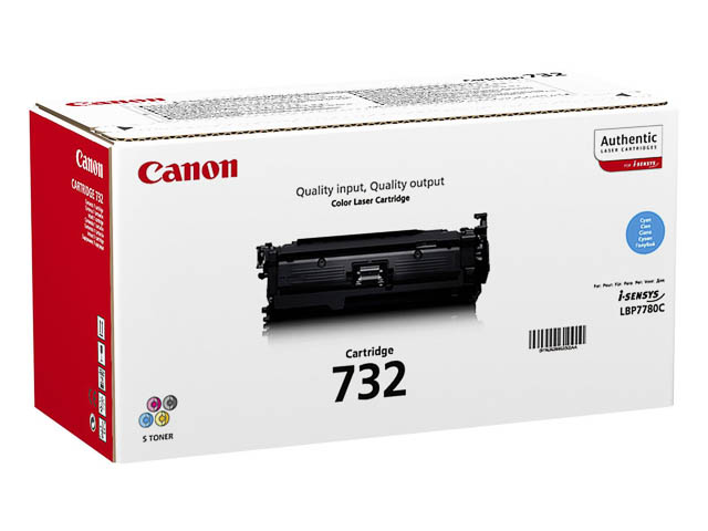 6262B002 CANON LBP7780 CARTRIDGE CYAN 732C 6400Seiten