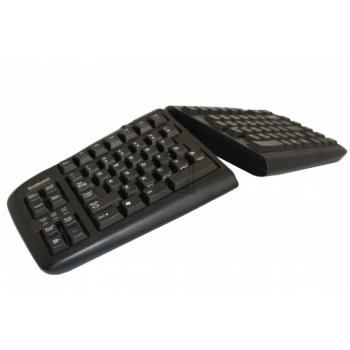 BNEGTBDE BAKKER Goldtouch V2 PS2 Split Tastatur DE QWERTZ schwarz
