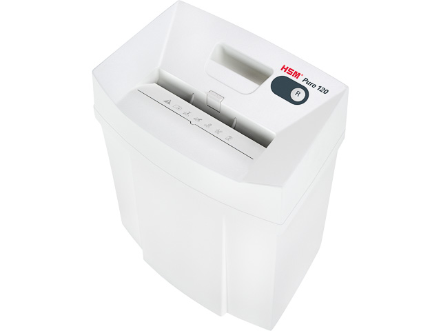 HSM PURE 120 AKTENVERNICHTER 2310111 Streifenschnitt 3,9mm P2