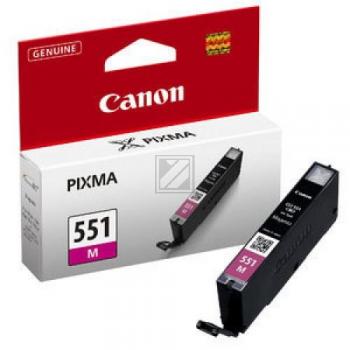 6510B001 CANON CLI551M Nr.551 Pixma Tinte magenta ST 298Seiten 7ml