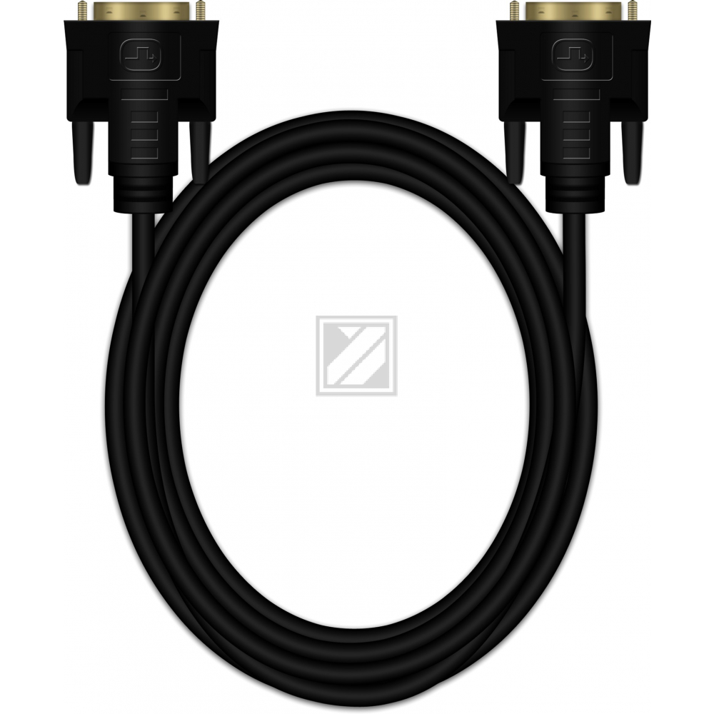 MRCS130 MEDIARANGE Kabel DVI 3m schwarz Digital Dual Link