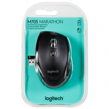 910-001949 LOGITECH M705 Marathon Funkmaus 7Tasten 1000dpi 2.4GHz