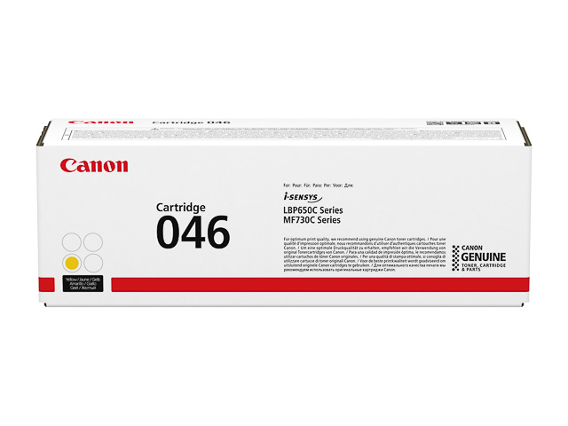 1247C002 CANON LBP653CDW CARTRIDGE YE ST 046Y 2300Seiten Standard Kapazitaet