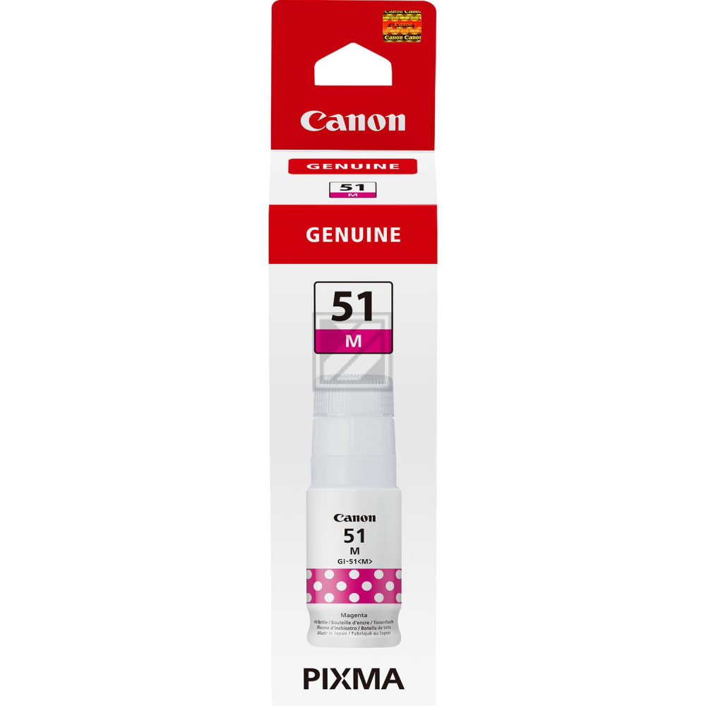 4547C001 CANON GI51M Pixma Tinte magenta 7700Seiten 70ml