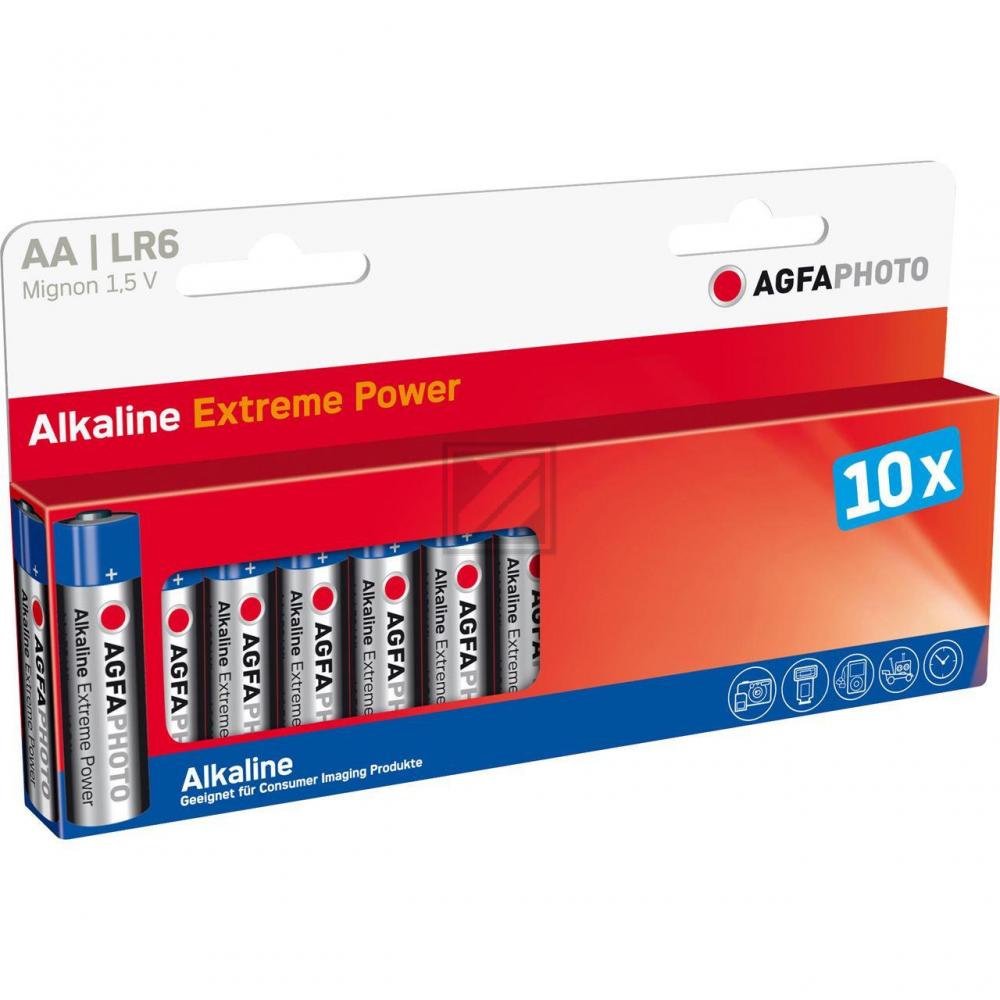 110803951 AP Batterien 10er Pack AA Mignon LR6 Alkaline high quality