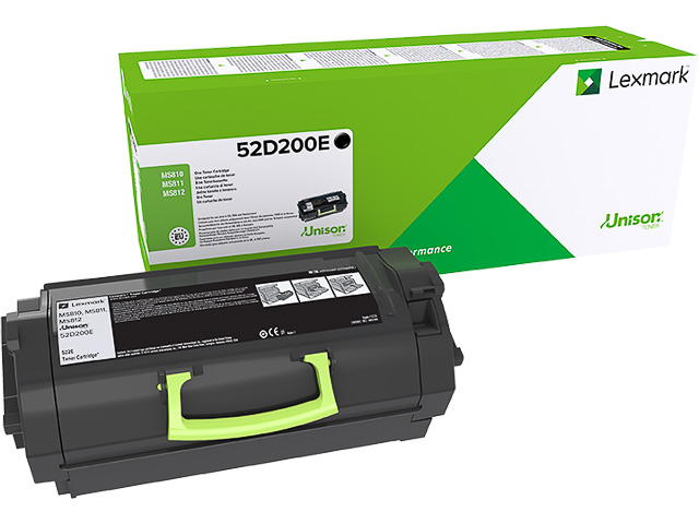 52D200E LEXMARK CORPORATE TONER BLACK 6000Seiten 522E Projekt