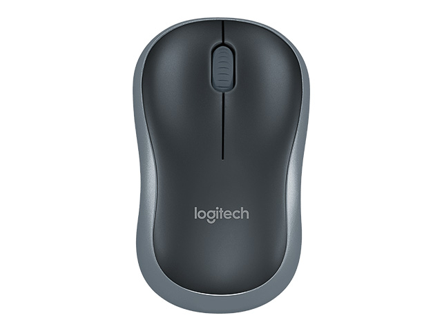 LOGITECH M185 MAUS GRAU KABELLOS 910-002238 3Tasten/1000dpi/2,4GHZ