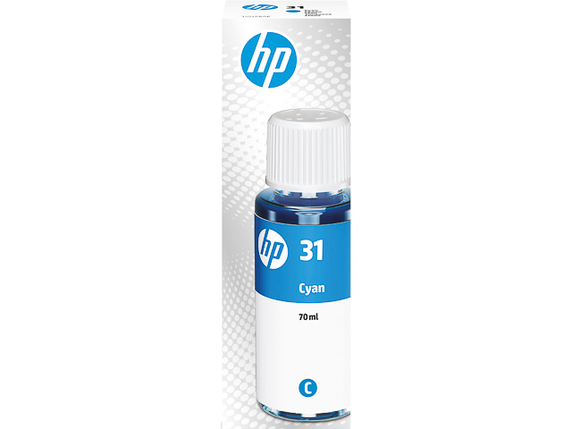 1VU26AE HP ST515 TINTENFLASCHE CYAN ST HP31 70ml 8000Seiten Standart Kapazitaet