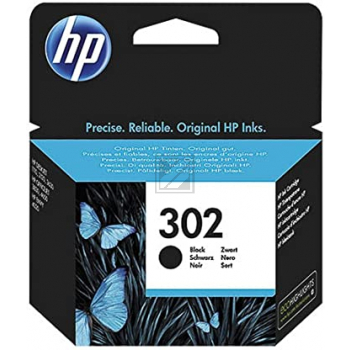 F6U66AE#UUS HP 302 OJ Tinte black ST 190 Seiten 3,5ml