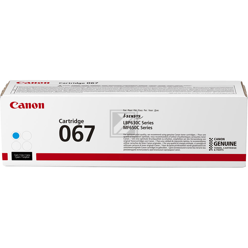 5101C002 CANON 067C LBP Cartridge cyan ST 1250Seiten