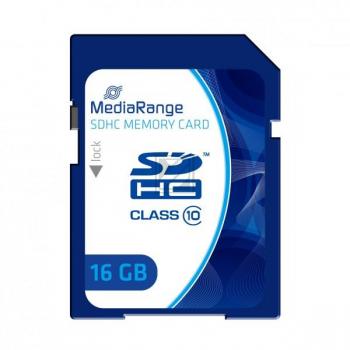 MEDIARANGE SDHC KARTE 16GB MR963 Klasse 10