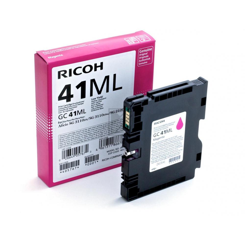 405767 RICOH SG Tinte magenta Gel 600 Seiten