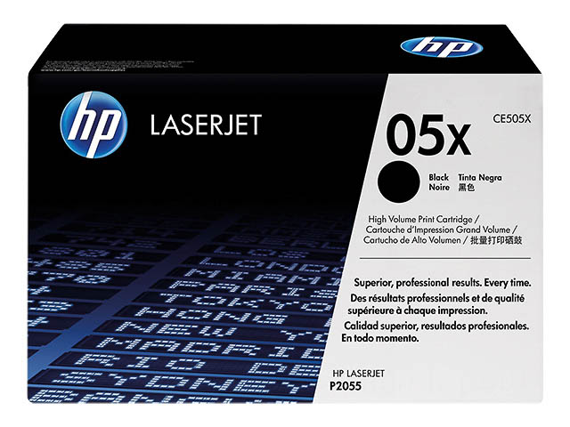 CE505X HP LJP2055 CARTRIDGE BLACK HC HP05X 6500Seiten hohe Kapazitaet