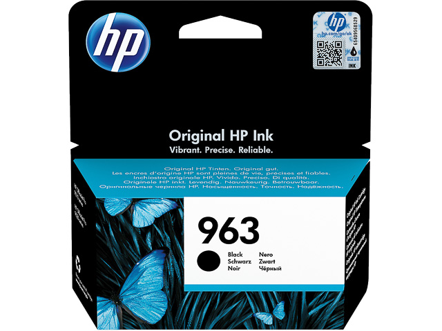 3JA26AE#BGX HP OJ PRO 9010 TINTE BLK ST HP963 1000Seiten Standard Kapazitaet