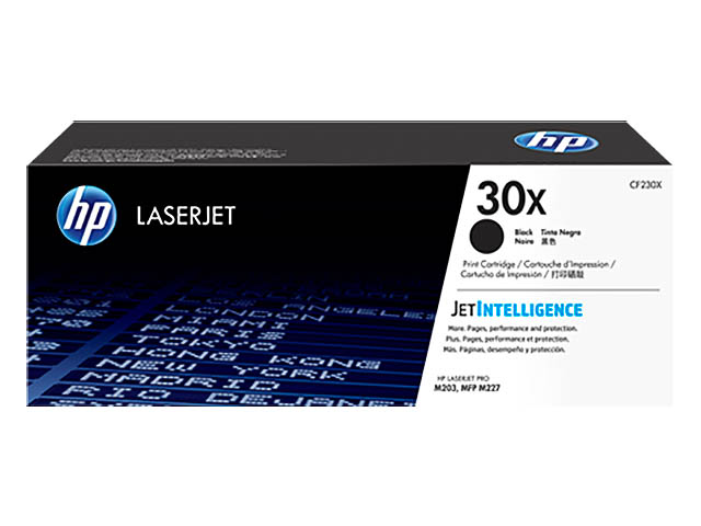 CF230X HP LJ PRO M203 TONER BLACK HC HP30X 3500Seiten hohe Kapazitaet