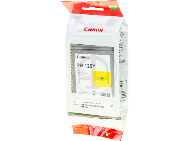 PFI120Y CANON IPF TM200 TINTE YELLOW 2888C001 130ml