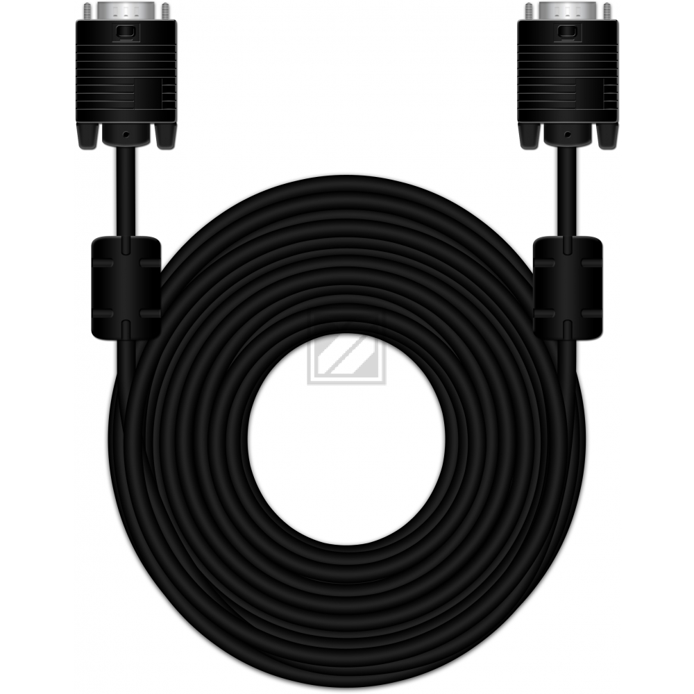 MRCS112 MEDIARANGE SVGA Kabel VGA 15m schwarz