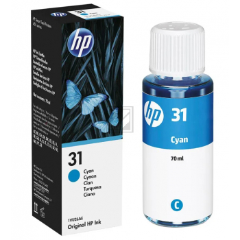 1VU26AE HP 31 Smart Tank Tintenflasche cyan ST 8000Seiten 70ml