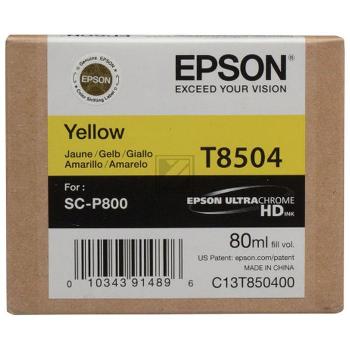 C13T850400 EPSON SC Tinte yellow 80ml