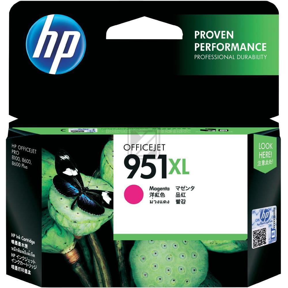 CN047AE#BGX HP 951XL OJ PRO Tinte magenta HC 1500Seiten 17ml