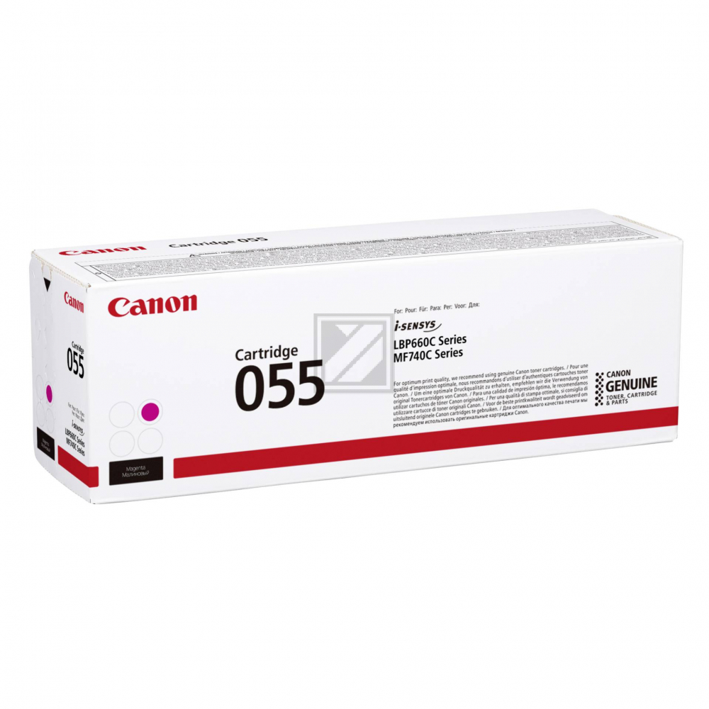 3014C002 CANON 055M LBP Cartridge magenta ST 2100Seiten